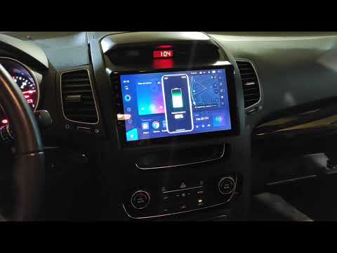 Видео: Kia Sorento 2 первое включение магнитолы teyes cc3