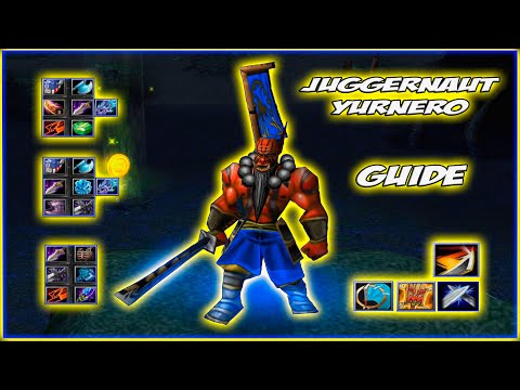 Видео: Juggernaut Yurnero Guide | Гайд на Кора который выносит перефармом! Какой билд лучше?