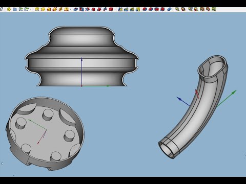 Видео: FreeCAD.#12. Инструмент "Толщина"