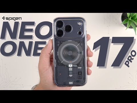 Видео: Чехол для iPhone 17 Pro — Spigen Ultra Hybrid (Neo One)