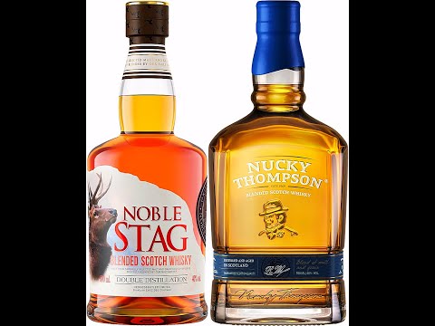 Видео: Сравнение Scotch Whisky Nucky Thompson и Scotch Whisky Noble Stag.