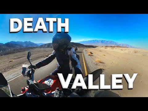 Видео: Долина Смерти на Мотоцикле