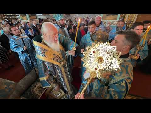 Видео: Всенощное бдение накануне 100-летия со дня основания Рождество-Богородичного женского монастыря