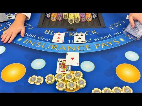 Видео: ЛЕГЕНДАРНЫЙ ВЫИГРЫШ ПО СТАВКЕ В БЛЭКДЖЕК НА СУММУ $750 000 В ИДЕАЛЬНОЕ ВРЕМЯ В СЕССИИ С ВЫСОКИМ Л...