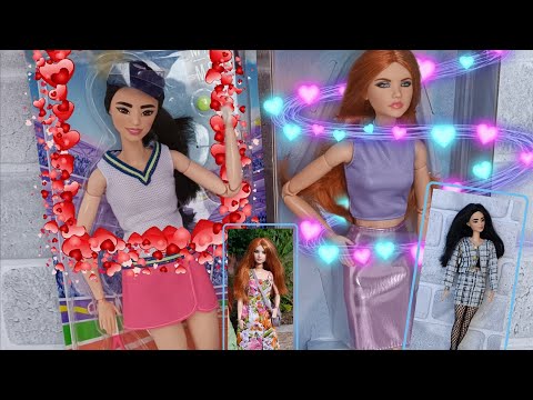 Видео: Новые куклы Barbie и одежда для них / АСМР распаковка / перезалив