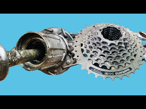 Видео: Как отремонтировать кассету Shimano 8 скоростей и обслужить заднюю втулку MTB