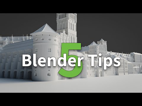 Видео: 5 советов, которые должен знать каждый художник Blender