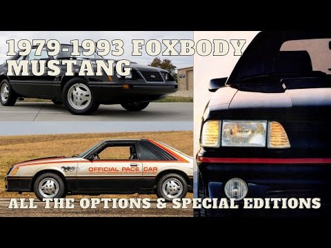 Видео: Ford Fox Body Mustang — история, все модели и характеристики