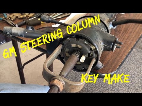 Видео: Рулевая колонка Chevrolet (GM) 1980-х годов разбирается до замка зажигания