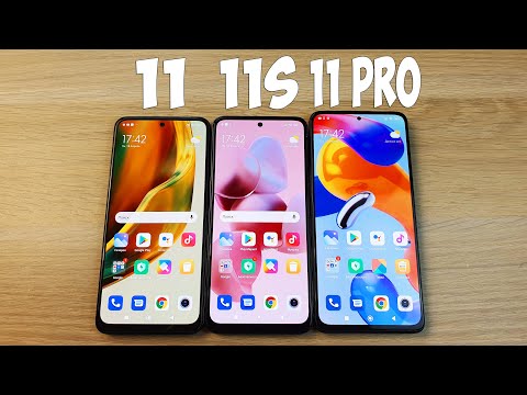 Видео: XIAOMI REDMI NOTE 11 VS NOTE 11S VS NOTE 11 PRO 5G - КАКОЙ ЛУЧШЕ? ПОЛНОЕ СРАВНЕНИЕ!