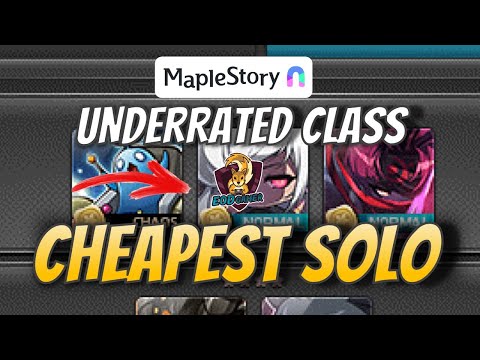 Видео: Как этот недооцененный класс соло проходит Нломьен без 17-звездочной экипировки в Мейплстори, Сев...