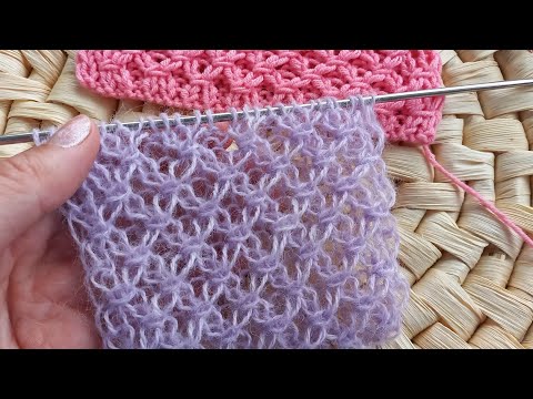 Видео: 💯УХ ТЫ, какой простой и оригинальный узор спицами