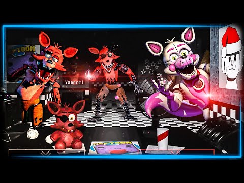 Видео: ЭТИ ФОКСЯНЫ ТОЛПОЙ НАПАЛИ НА НЕПТУНА! ✅ FNAF One Night at Foxy