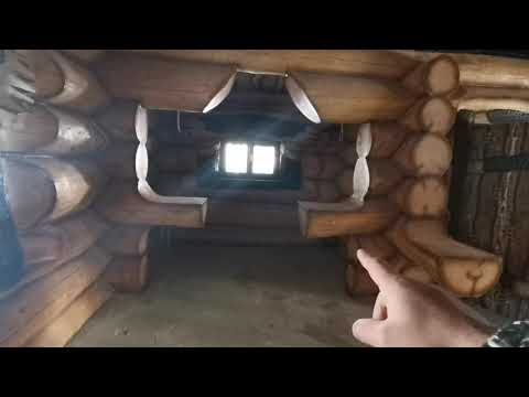 Видео: Красивые рубленные бани ручной рубки