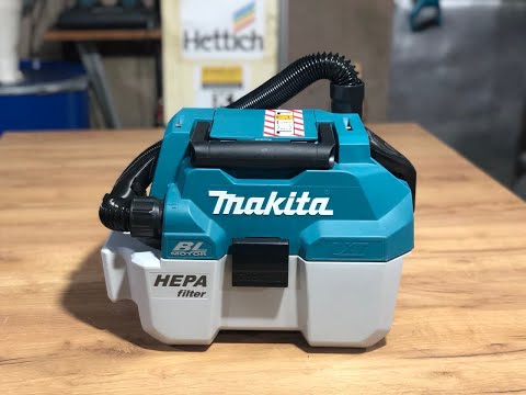 Видео: Обзор аккумуляторного пылесоса Makita DVC750