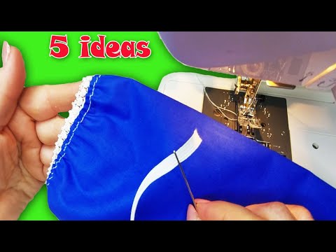 Видео: Швейные основы. 5 простых и красивых способов обработки низа рукава на резинке