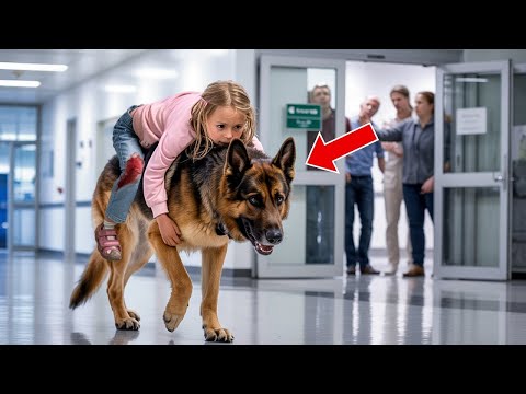 Видео: Больница замерла, когда вошла эта собака  И тут они увидели, что она несла