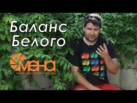 Видео: Баланс белого