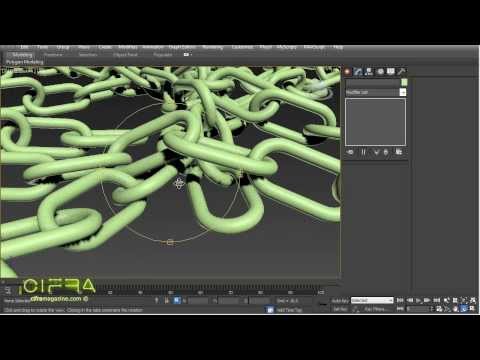 Видео: Создание цепи в 3ds max. Инструменты SplineIK Solver и MassFX