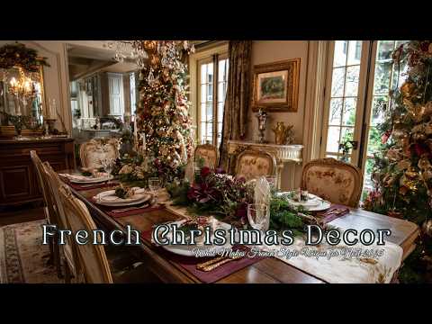 Видео: 🎄Идеи французского рождественского декора | Что делает французский стиль уникальным на Ноэль 2025