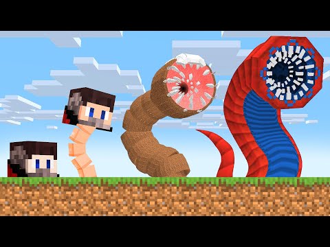 Видео: 😱Майнкрафт, но Я не перестаю Становиться ЧЕРВЯКОМ!