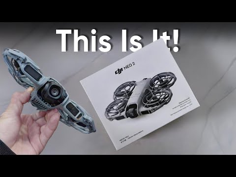 Видео: DJI Neo 2 — полный обзор нового компактного дрона DJI.