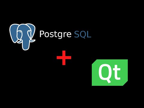 Видео: Работа с базами данных в Qt. PostgreSQL + Qt