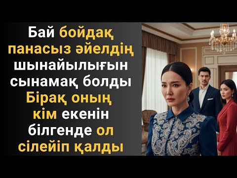 Видео: Бай бойдақ панасыз әйелдің шынайылығын сынамақ болды Бірақ оның кім екенін білгенде ол сілейіп қалды