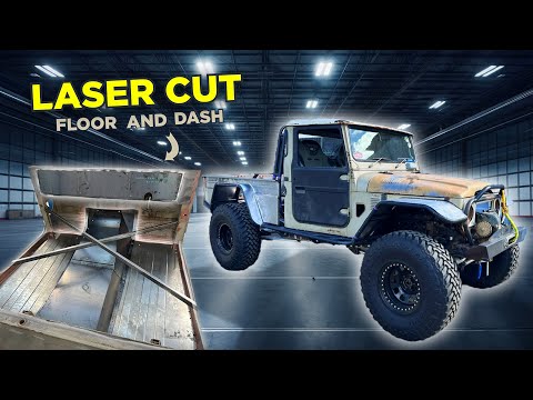 Видео: FJ получает кастомную приборную панель, полы, топливный бак и заднюю лебедку