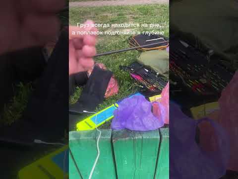 Видео: Поплавочный монтаж для ловли Осетра! Осетр на поплавок! #монтаждляловлиосетра #осетрнапоплавок