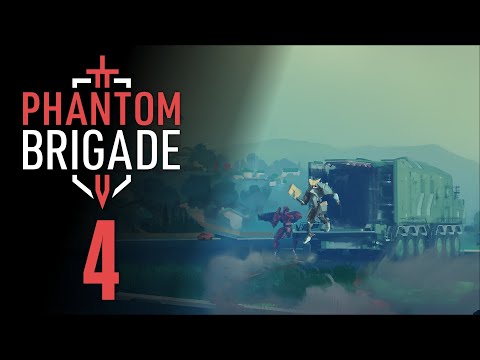 Видео: Мех-снайпер. Атака на тайник 🤖 Прохождение Phantom Brigade #4