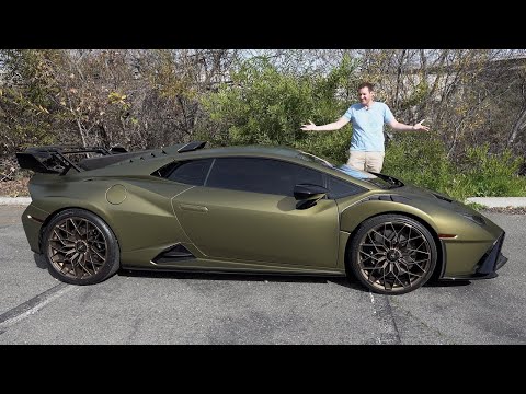 Видео: Lamborghini Huracan STO - это самый безумный Huracan в истории