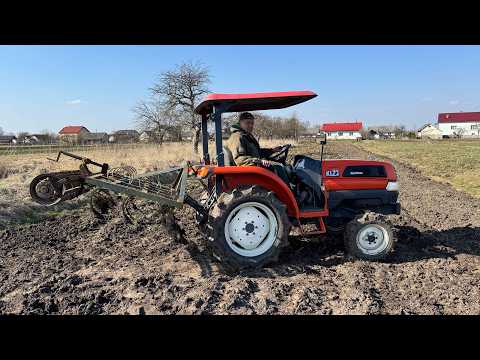 Видео: Власник трактора розказав всю правду про нього! Реальний відгук на японські трактори Kubota Iseki
