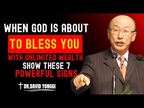 Видео: 7 признаков того, что Бог собирается благословить вас финансово | Дэвид Йонгги Чо