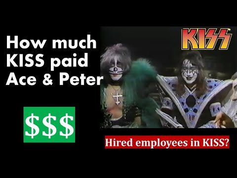 Видео: Сколько заработали Эйс Фрейли и Питер Крисс в KISS?