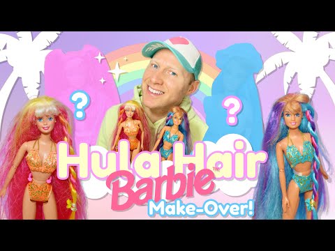 Видео: Барби и Тереза ​​из секонд-хенда 90-х годов с хулой (1996) 🌺 Спасение / Преображение!