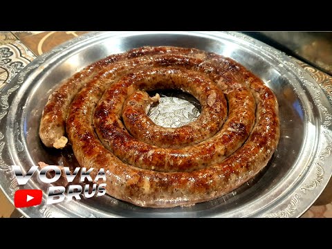 Видео: Домашня ковбаса з цілого кабанчика. Простий покроковий рецепт.