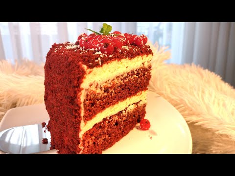 Видео: Торт Красный бархат, очень и очень подробный рецепт