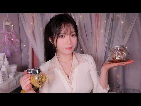 Видео: ASMR(Sub✔)Корейский асмр, увлажняющий шепот и массаж