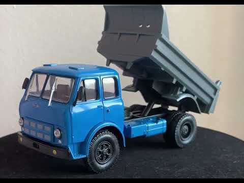 Видео: МАЗ-503А (1975). Наш Автопром. 1:43.