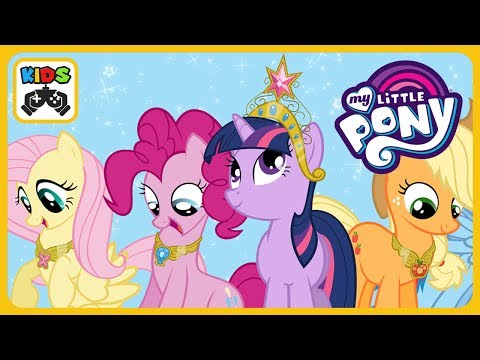 Видео: My Little Pony Радужные гонки от Budge Studios * Прохождение игры для детей * Май литл пони