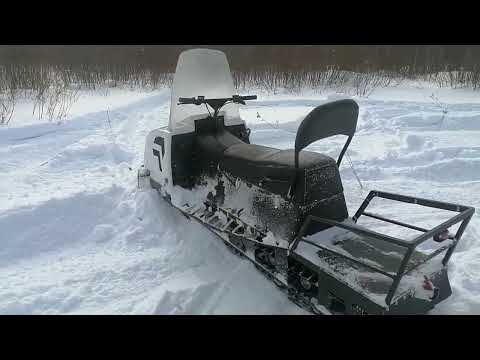 Видео: Снегоход Хома 500т, Лончин 30л.с.