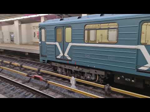 Видео: Номерные на станции Технопарк, Замоскворецкая линия, Москва 2022 (4К Video)
