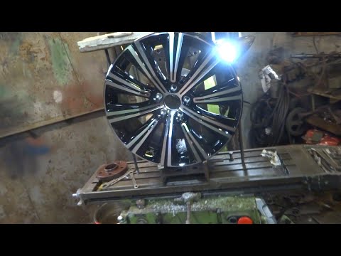 Видео: Расточка большого колеса