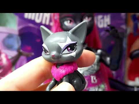 Видео: Обзор на МУРЗИКА!? Кэти Нуар 3 поколение монстер хай обзор кукла