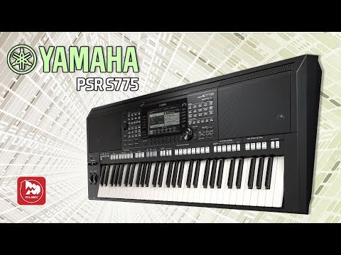 Видео: YAMAHA PSR-S775 музыкальная рабочая станция с автоаккомпанементом