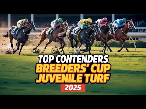 Видео: Top Contenders 2025 Breeders’ Cup Juvenile Turf | Восходящие звезды в Del Mar!