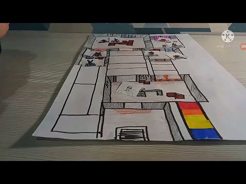 Видео: Самодельная настольная игра про фнаф