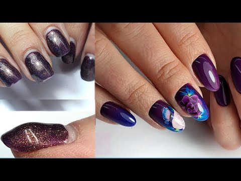 Видео: Исправление ногтей от другого мастера! Грандиозное преображение + дизайн, нарисованный вручную 💅