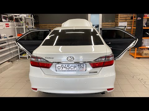 Видео: Бюджетная аудиосистема в Toyota Camry . Автозвук за 48000 рублей + Бесплатная установка